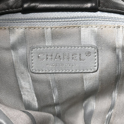 Chanel Lambskin CC Disc Accordion Flap Black 6 of 10
