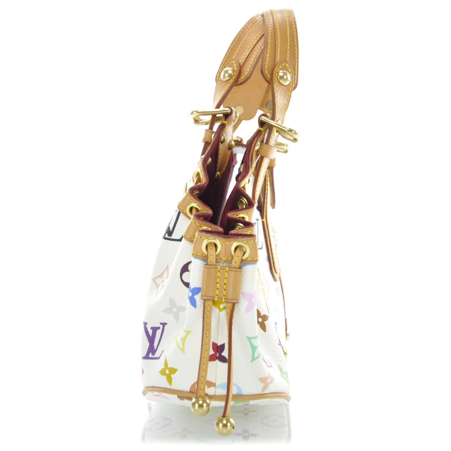 Monogram Multicolor Theda GM White