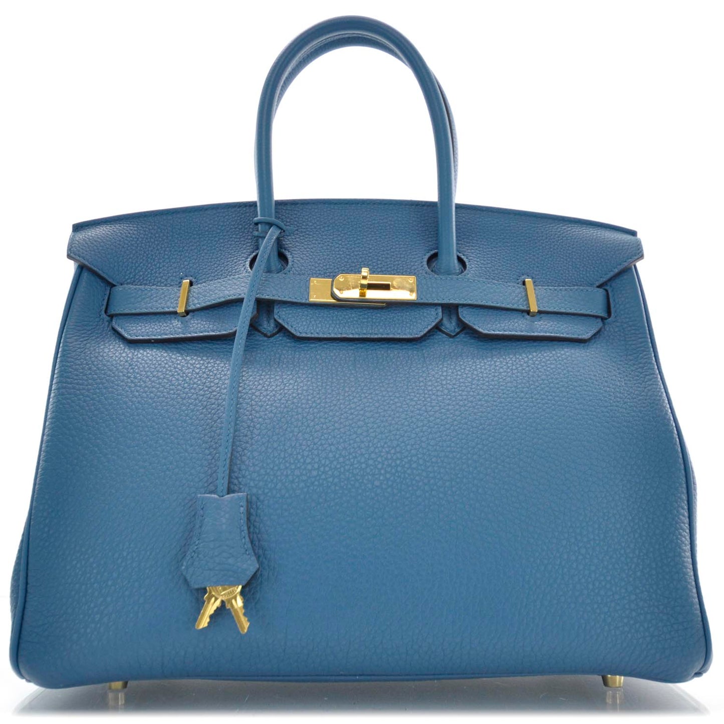 Togo BIRKIN 35 Bleu Cobalt
