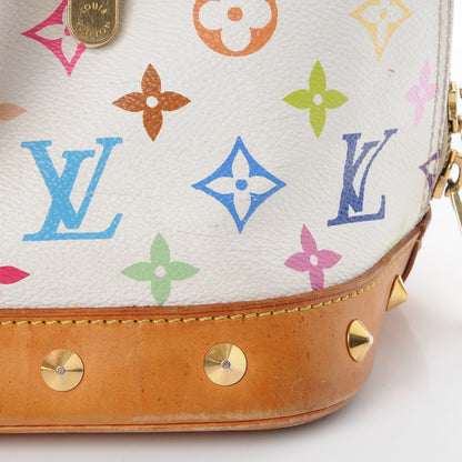 Louis Vuitton Monogram Multicolor Alma White 8 of 18