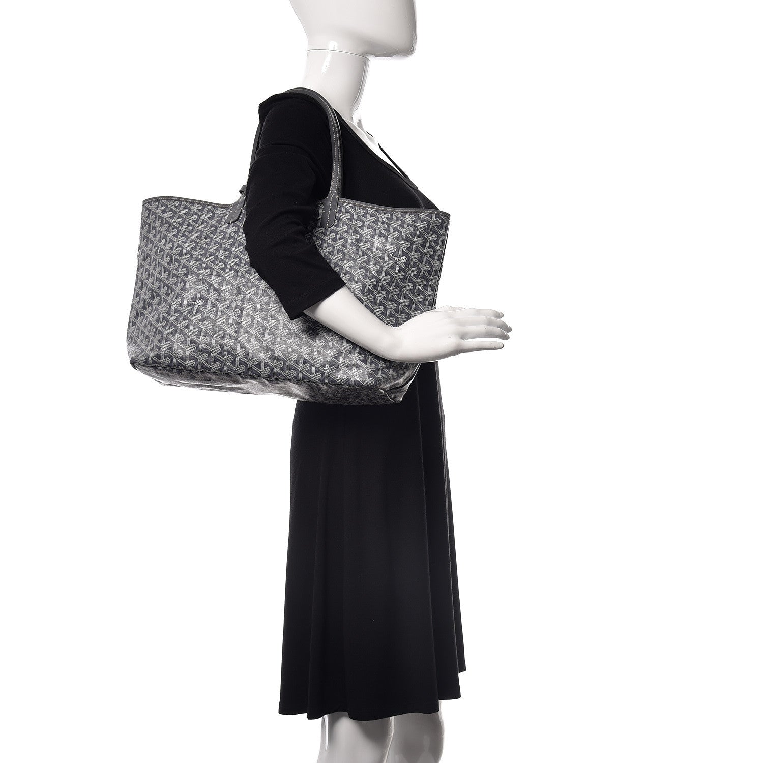Goyard Goyardine Saint Louis PM Grey 2 of 17