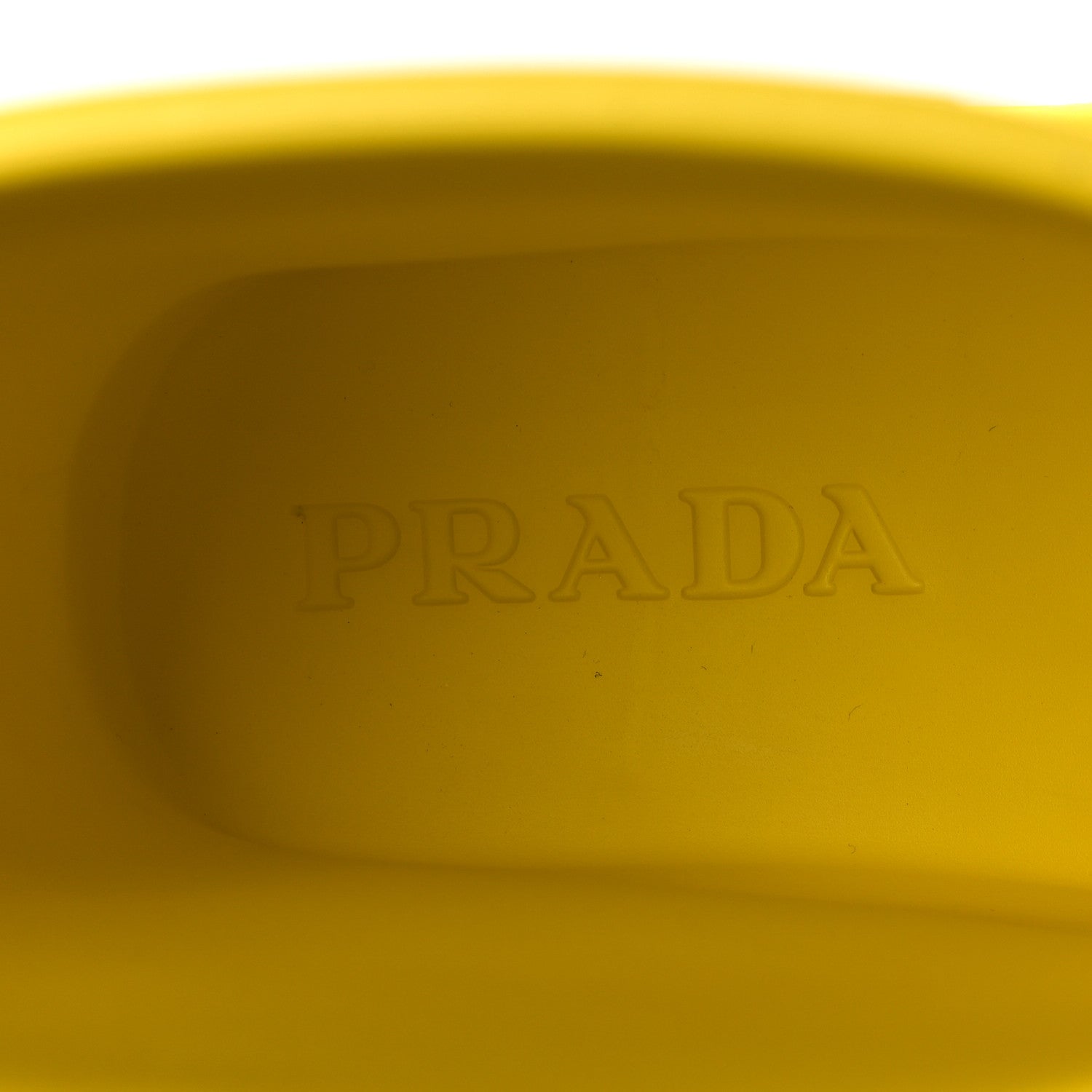Prada Soft Mellow Rubber Triangle Logo Embossed Womens 25mm Booties 36 Sole 7 of 7