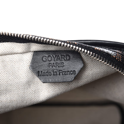 Goyard Goyardine Fidji Zip Hobo Black 6 of 7