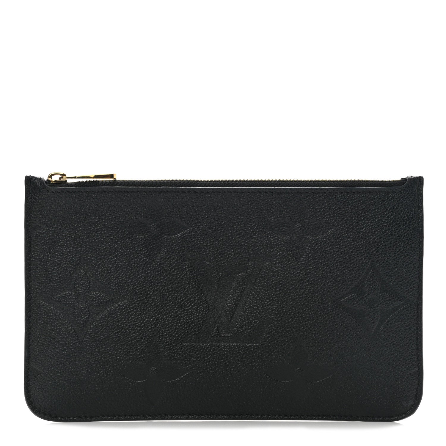 Louis Vuitton Empreinte Monogram Giant Neverfull MM Pochette Black 1 of 7