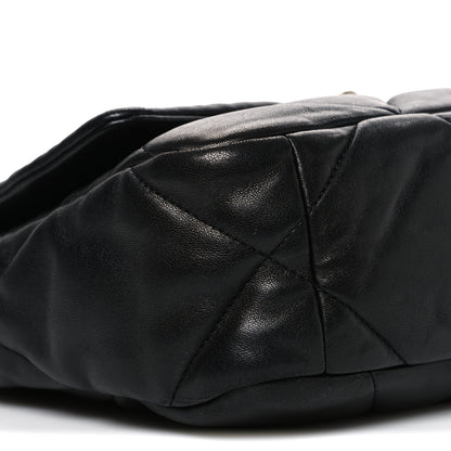 Chanel Lambskin Quilted Medium Chanel 19 Flap Black 9 of 10