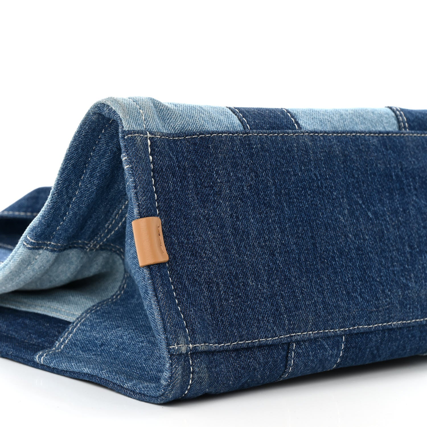 Marc Jacobs Denim Canvas Large The Tote Bag Blue 9 of 13