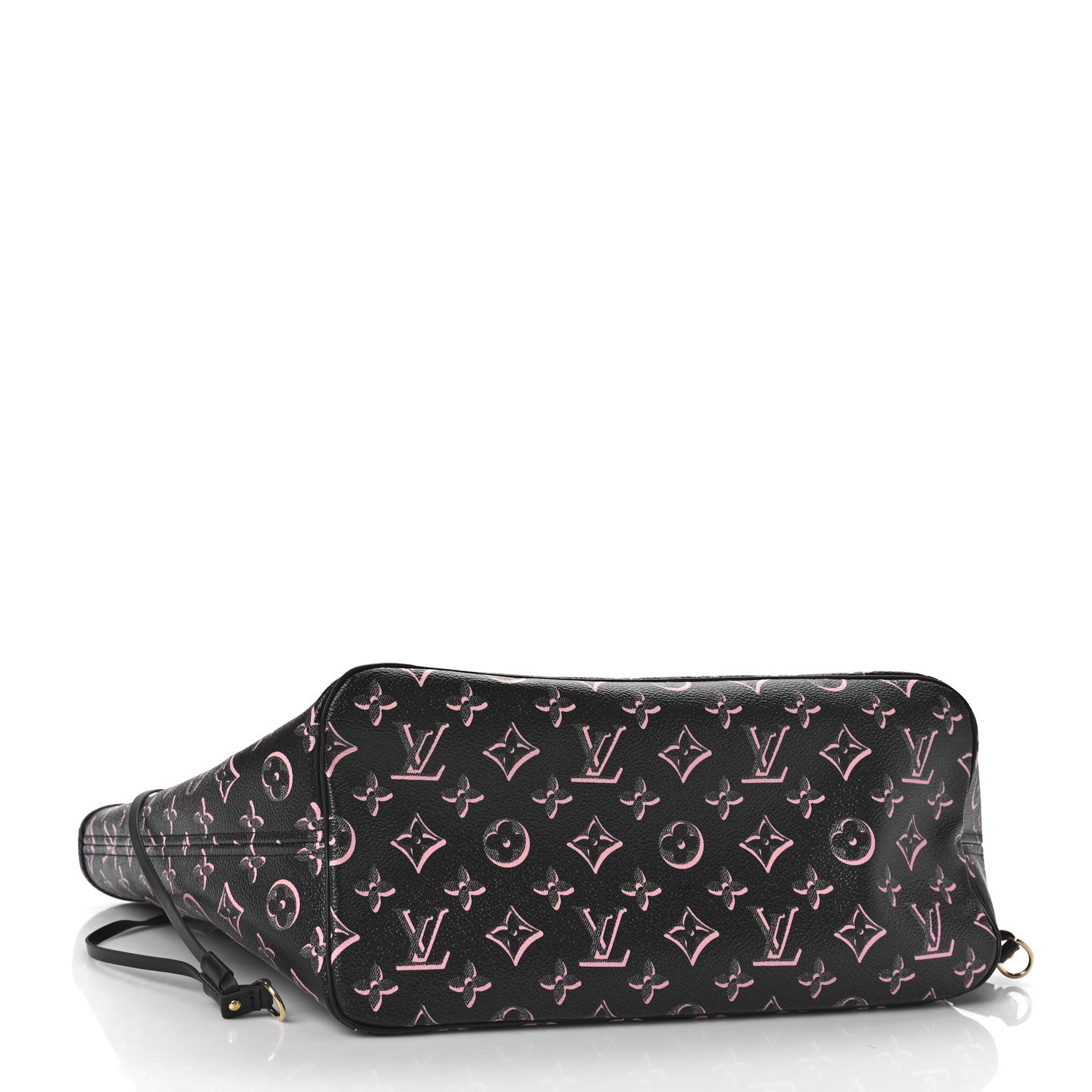 Louis Vuitton Monogram Fall For You Neverfull MM Black 5 of 9