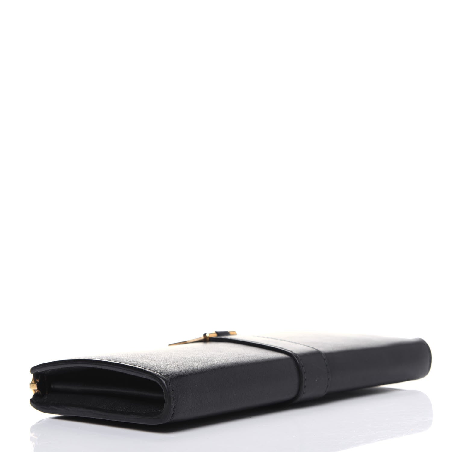 Saint Laurent Calfskin Classic Y Ligne Zip Wallet Black 5 of 19