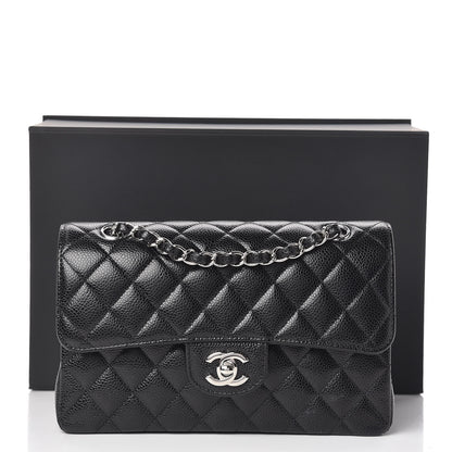 Chanel Caviar Quilted Small Double Flap Black 10 of 10