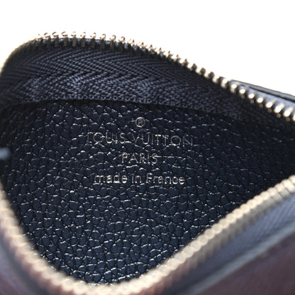 Louis Vuitton Metallic Empreinte Monogram Giant Key Pouch Navy Nacre 6 of 7