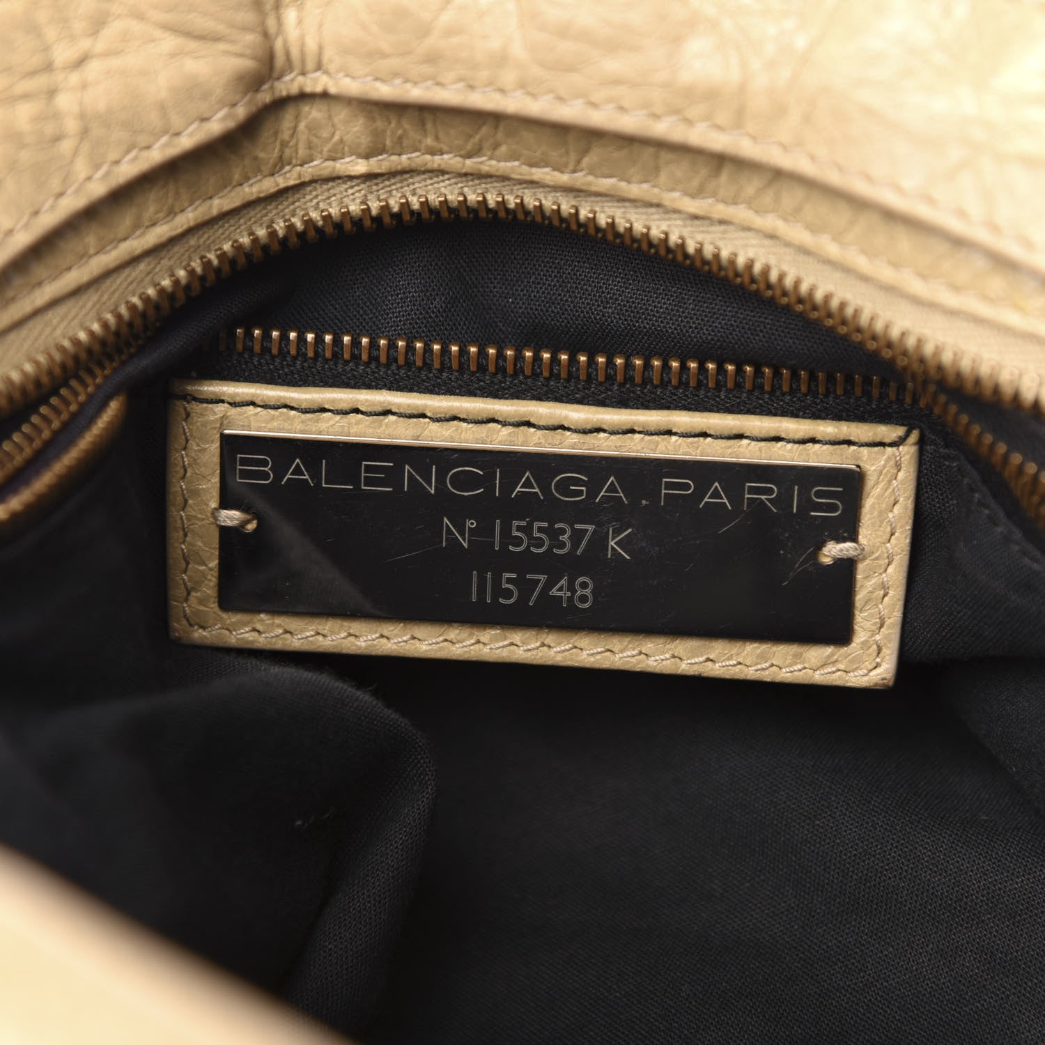 Balenciaga Agneau Arena Classic Hardware City Latte Beige 7 of 15