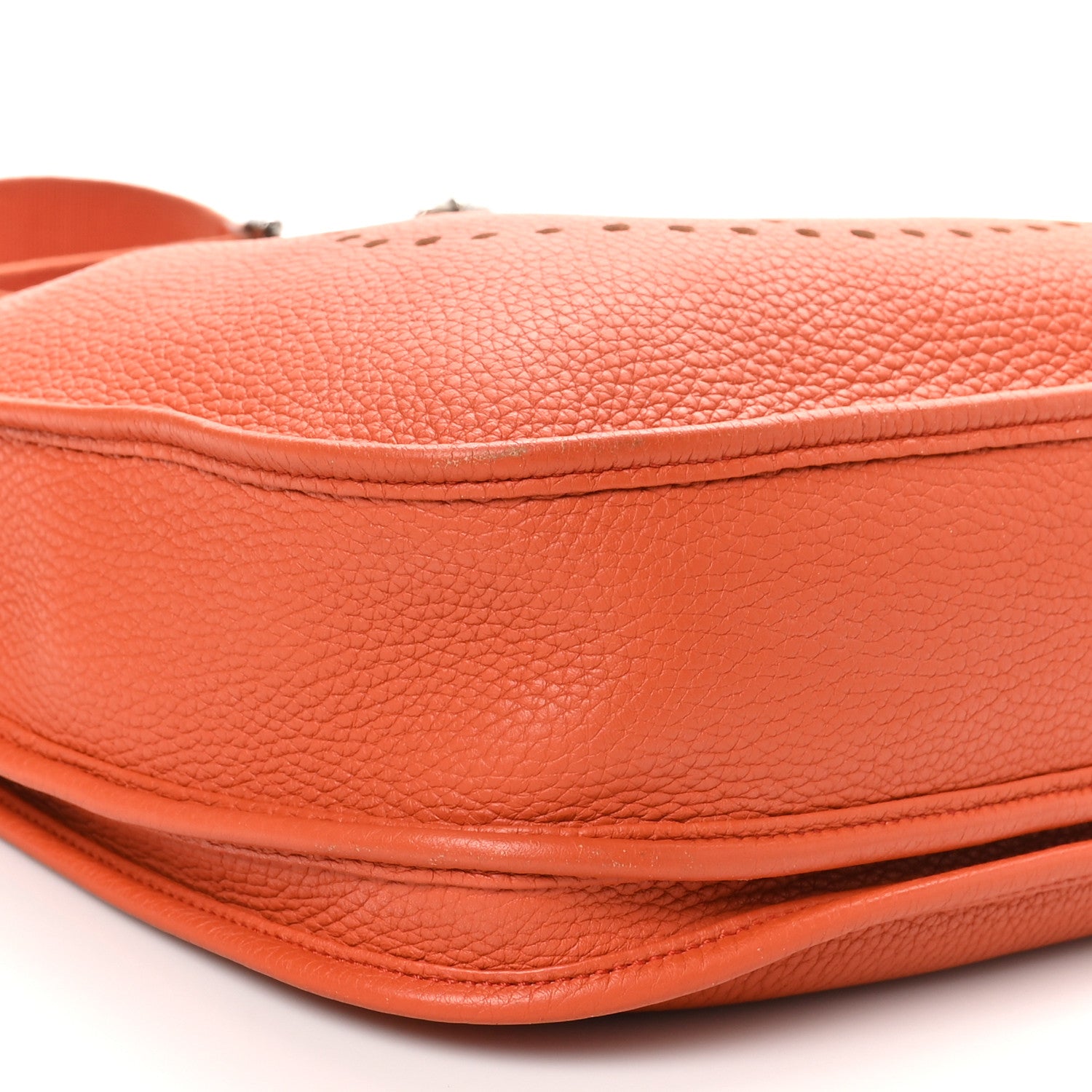Hermes Taurillon Clemence Evelyne III PM Orange 9 of 11