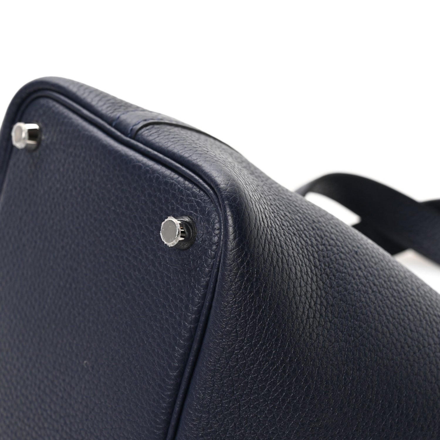 Hermes Taurillon Clemence Picotin Lock 18 PM Bleu Nuit 12 of 13