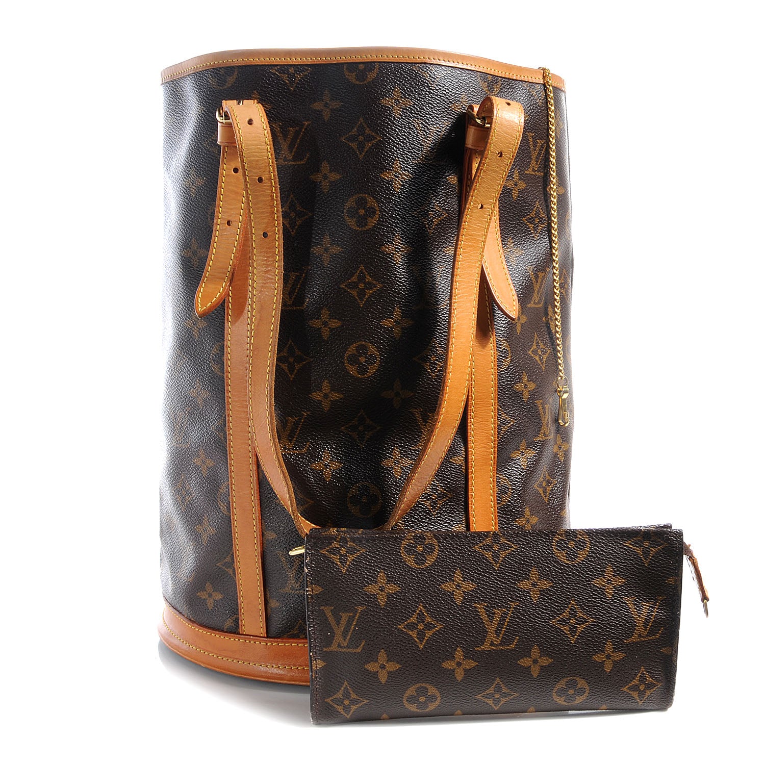Louis Vuitton Monogram Bucket 27 5 of 13