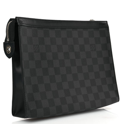 Louis Vuitton Damier Graphite Pochette Voyage MM 3 of 10