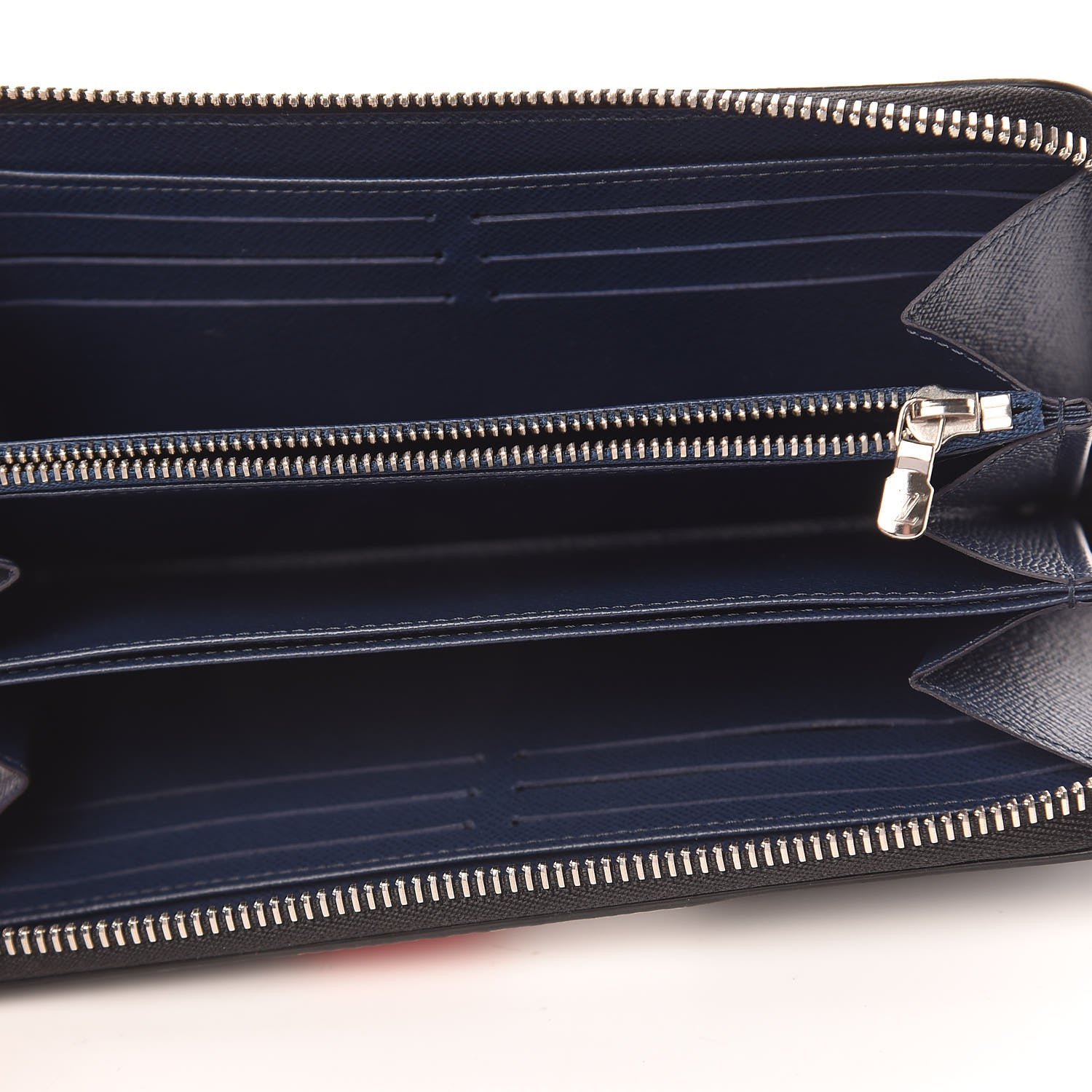 Louis Vuitton Epi Zippy Wallet Black Stripe 5 of 7