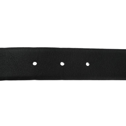 Chanel Calfskin CC Reversible Belt 80/32 Black Burgundy 4 of 8