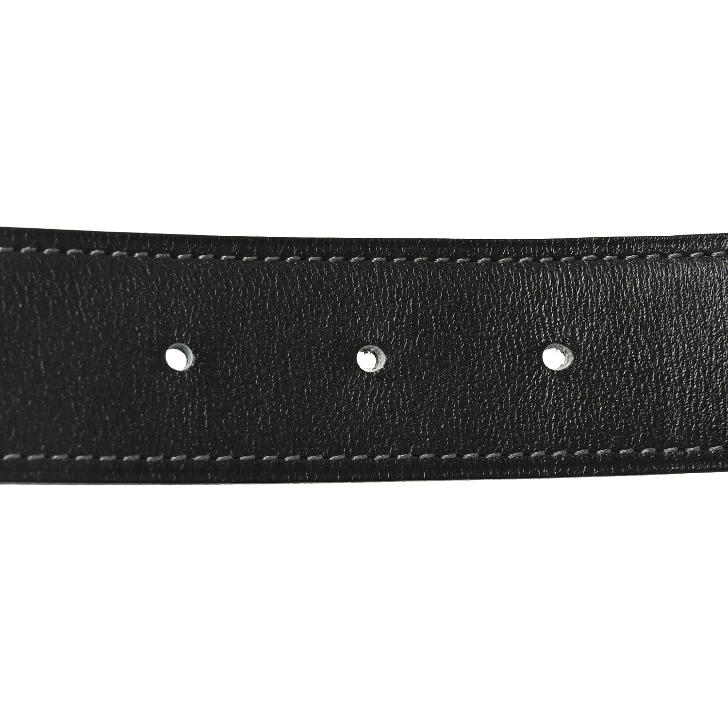 Hermes Chamonix Togo 32mm H Belt  85 34 Plomb Vert De Gris 3 of 4