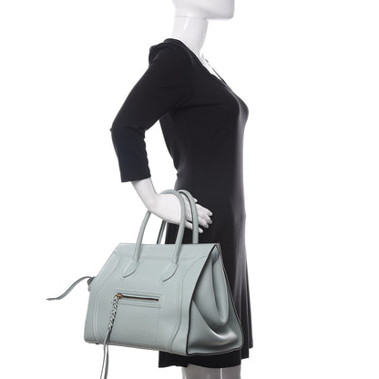 Celine Supple Calfskin Medium Phantom Luggage Jade 2 of 12