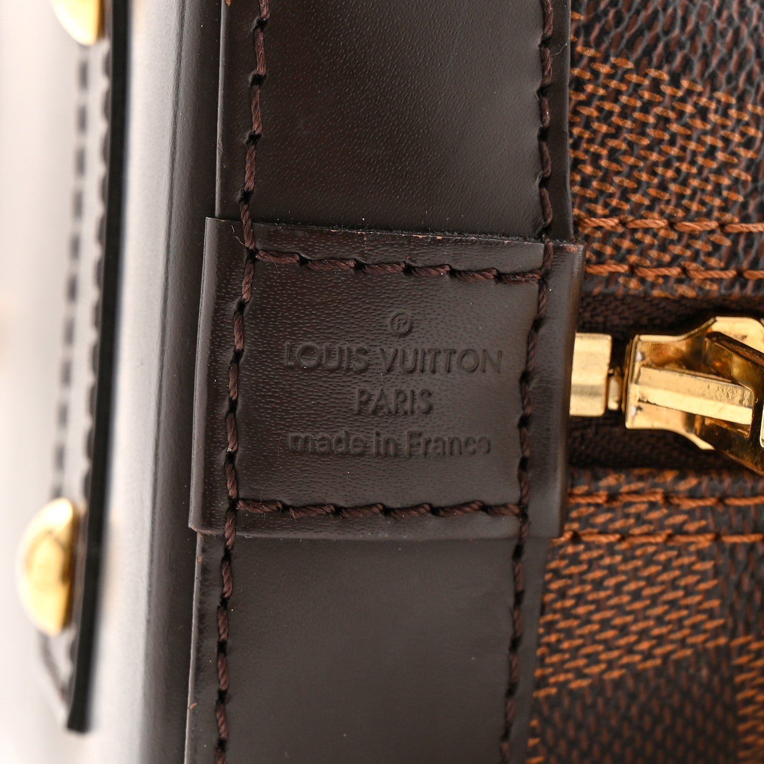 Louis Vuitton Damier Ebene Alma BB 6 of 13