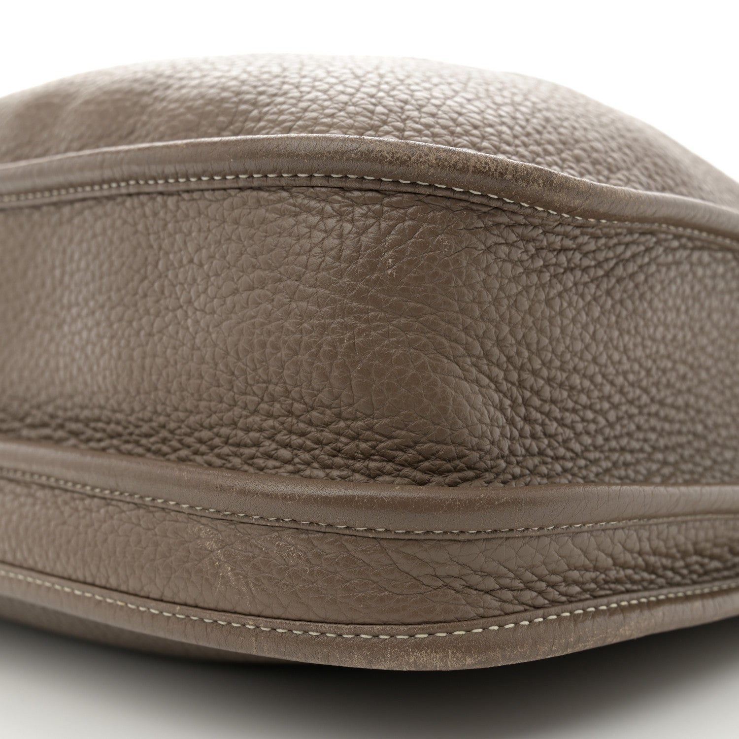 Hermes Taurillon Clemence Evelyne III PM Etoupe 10 of 13