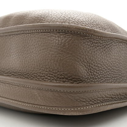 Hermes Taurillon Clemence Evelyne III PM Etoupe 10 of 13