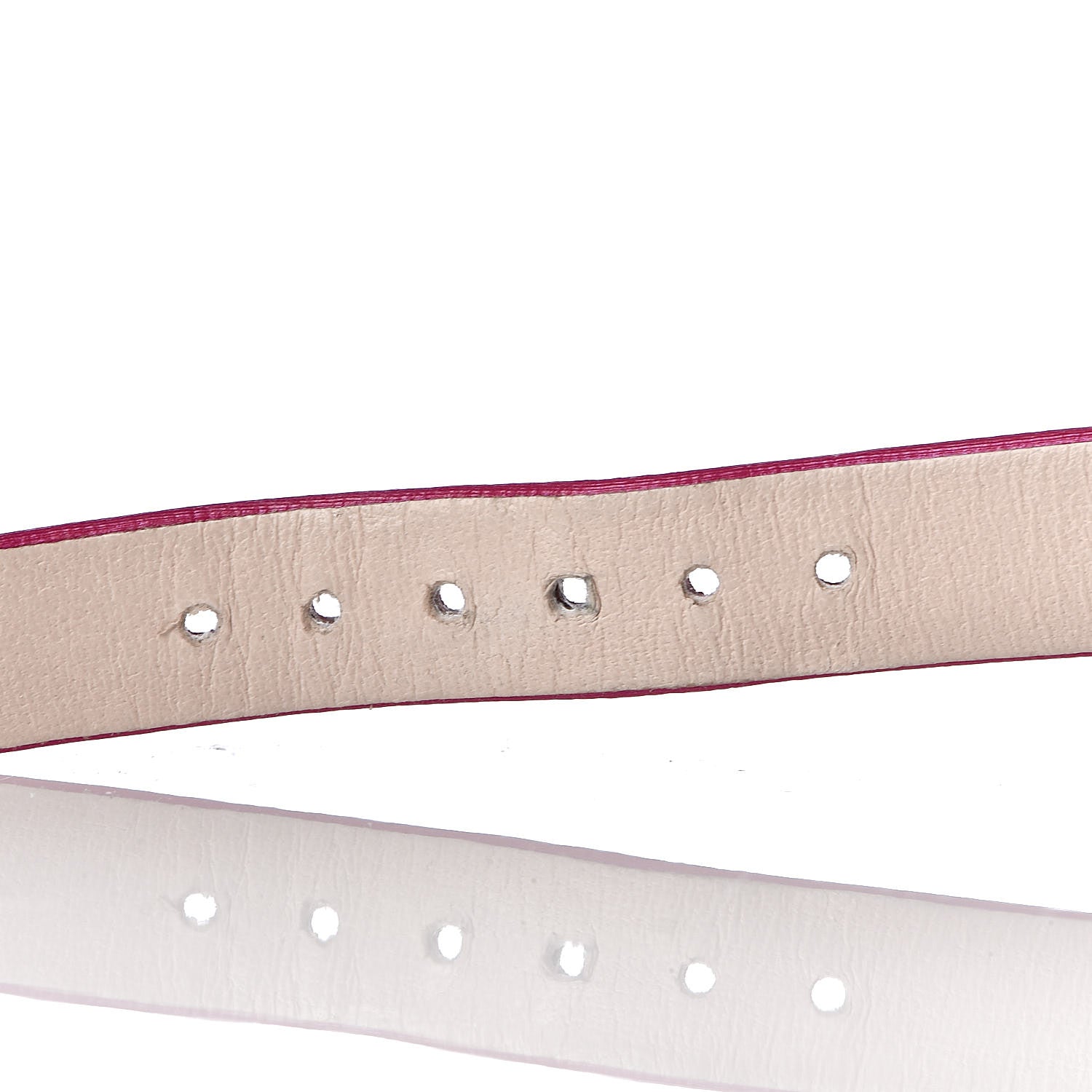 Chopard 18K Rose Gold Satin Diamond Pave Bezel Pink Sapphire Mother of Pearl 30mm Happy Diamonds Icons Quartz Watch 8 of 8