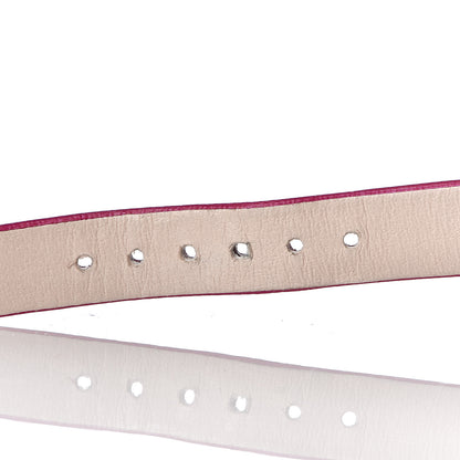 Chopard 18K Rose Gold Satin Diamond Pave Bezel Pink Sapphire Mother of Pearl 30mm Happy Diamonds Icons Quartz Watch 8 of 8