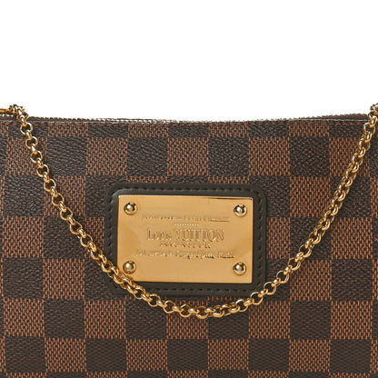 Louis Vuitton Damier Ebene Eva Clutch 8 of 10