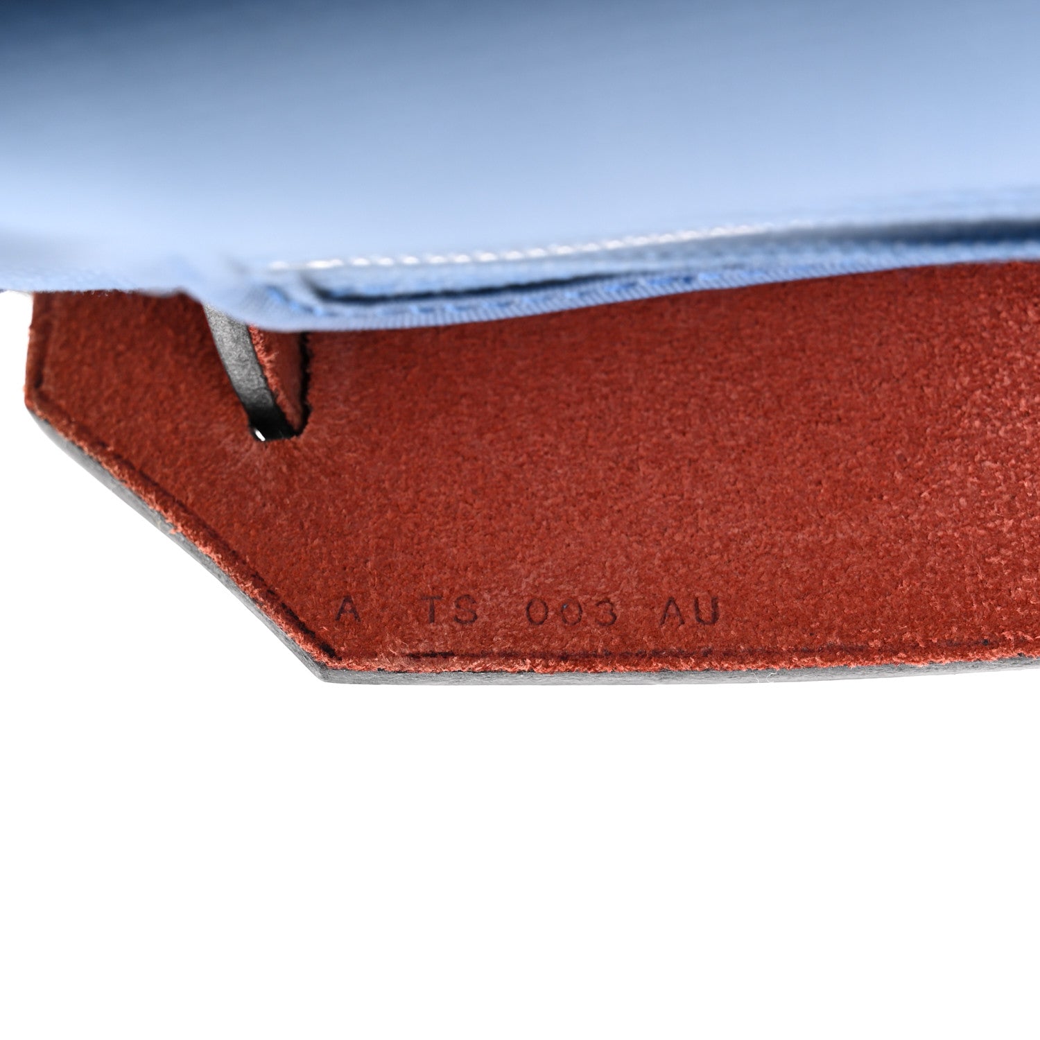 Hermes Vache Hunter Toile Militaire Herbag Zip 31 PM Bleu Agate Rouge H 8 of 11