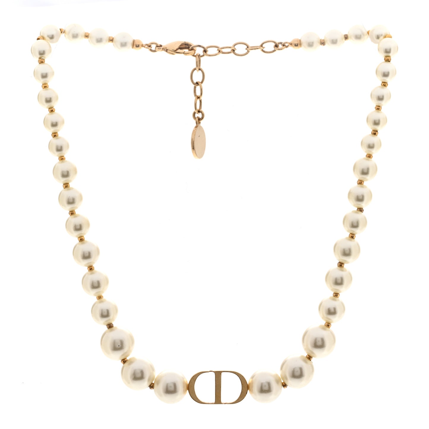 Pearl 30 Montaigne Choker Necklace Gold
