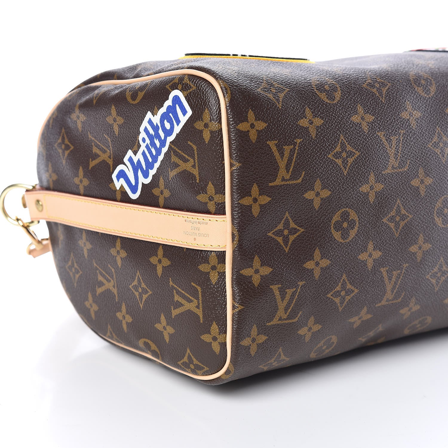 Louis Vuitton Monogram Patches Speedy Bandouliere 30 8 of 9