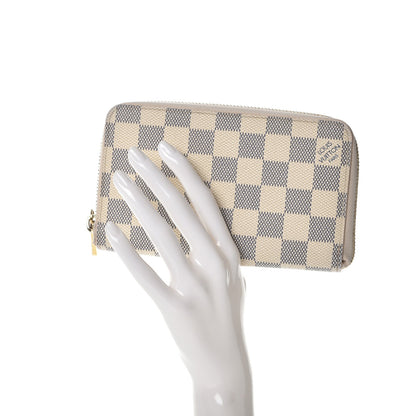 Louis Vuitton Damier Azur Compact Zippy Wallet 2 of 10