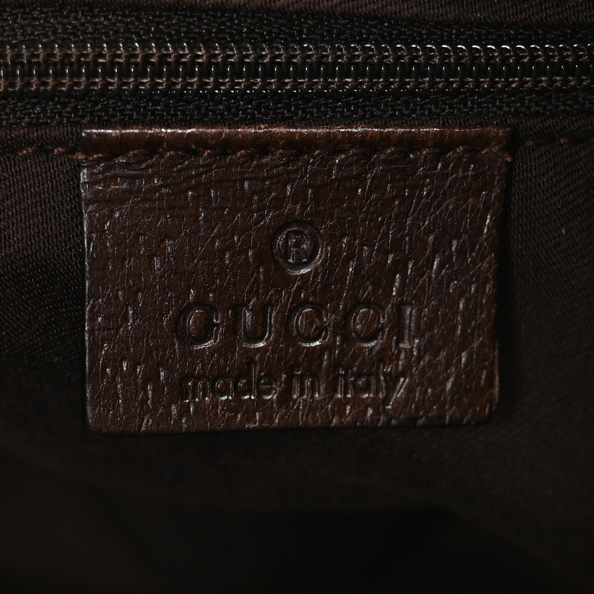 Monogram Shoulder Bag Dark Brown
