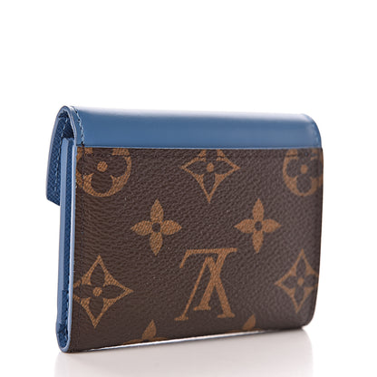 Louis Vuitton Monogram Zoe Wallet Blue Jean 3 of 7