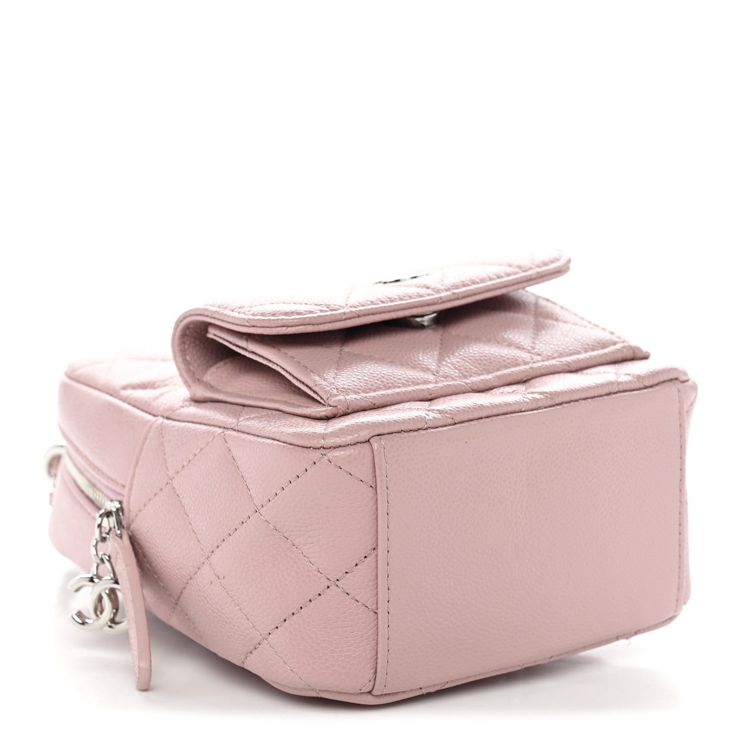 Chanel Caviar Quilted CC Mini Classic Backpack Pink 4 of 11