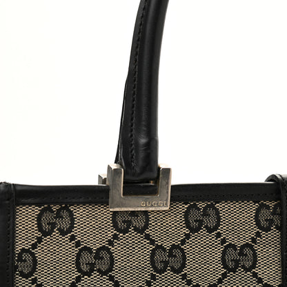 Gucci Monogram Bardot Bag Black 11 of 15
