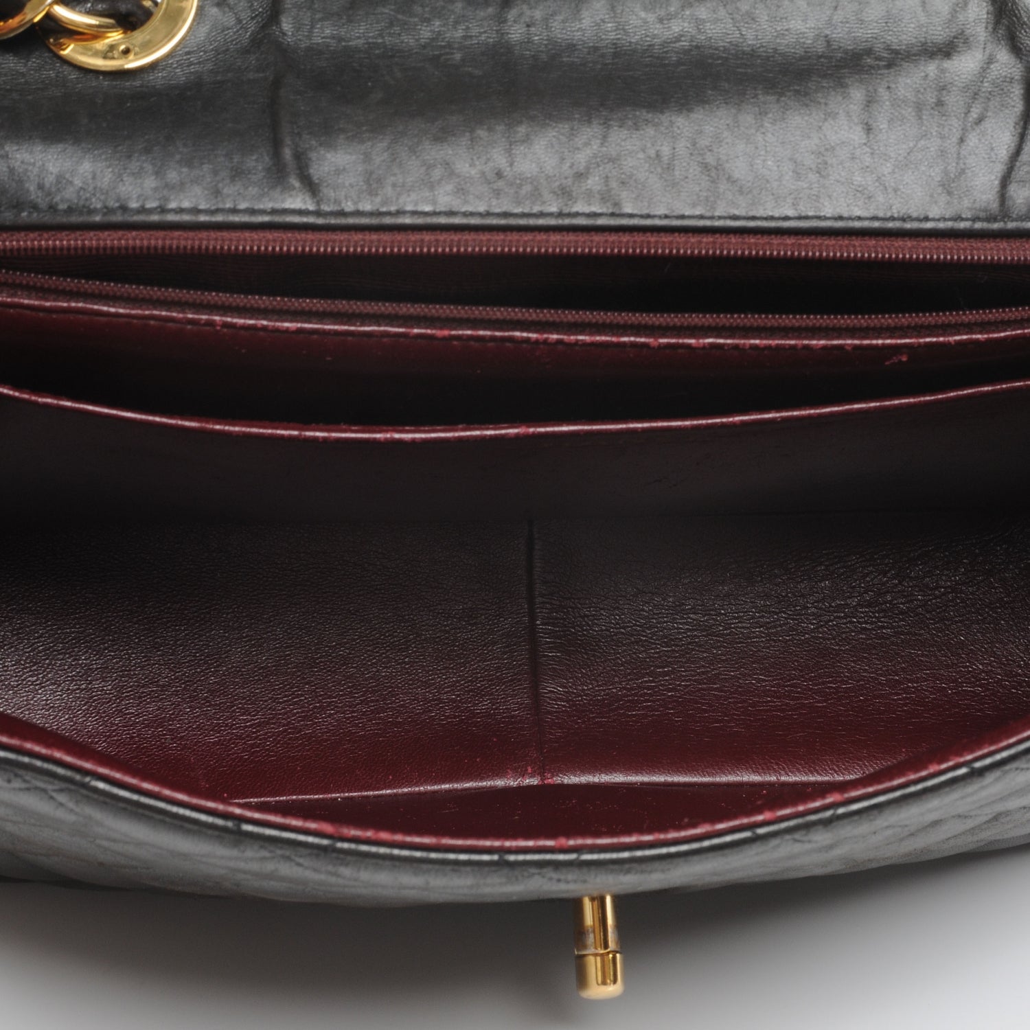 Chanel Lambskin Jumbo Flap Black 6 of 8
