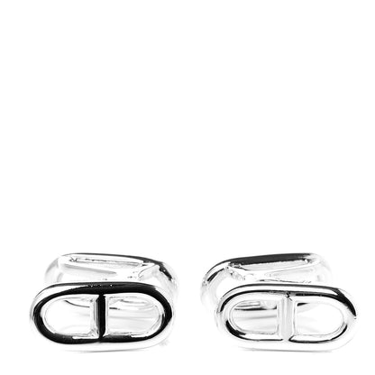 Hermes Sterling Silver Marine Cufflinks 3 of 5