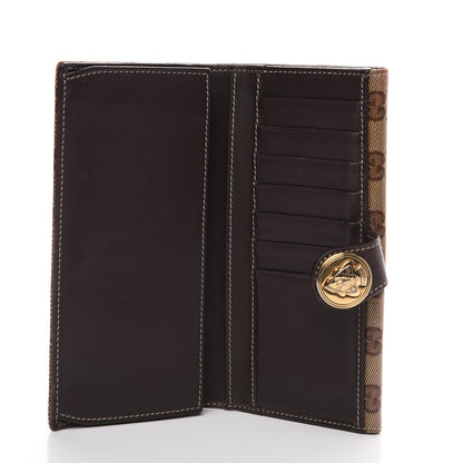 Gucci Crystal Monogram Hysteria Continental Wallet Brown 4 of 8
