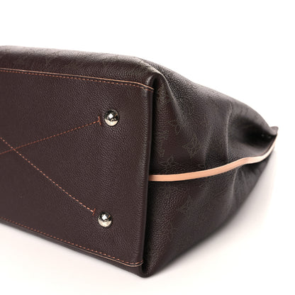 Louis Vuitton Mahina Carmel Hobo Chocolate 8 of 8