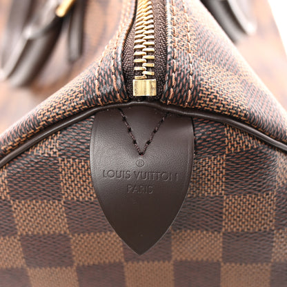 Louis Vuitton Damier Ebene Speedy 35 6 of 9
