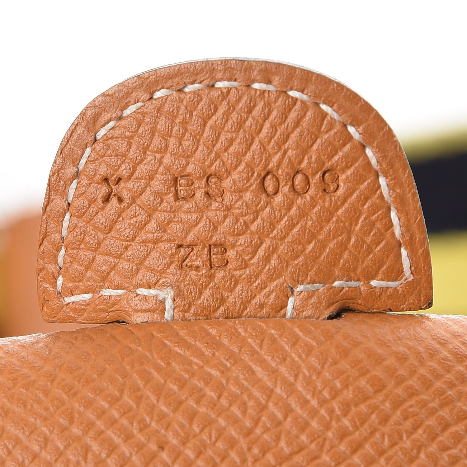 Hermes Epsom Amazone Evelyne III PM Toffee Bleu Indigo Lime 8 of 10