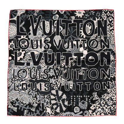 Louis Vuitton LV X JW Silk Carre Square Scarf 1 of 4