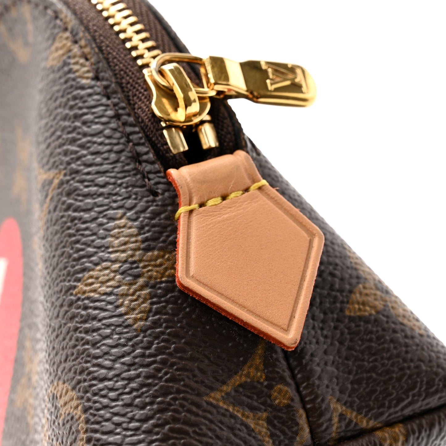 Monogram Game On Cosmetic Pouch