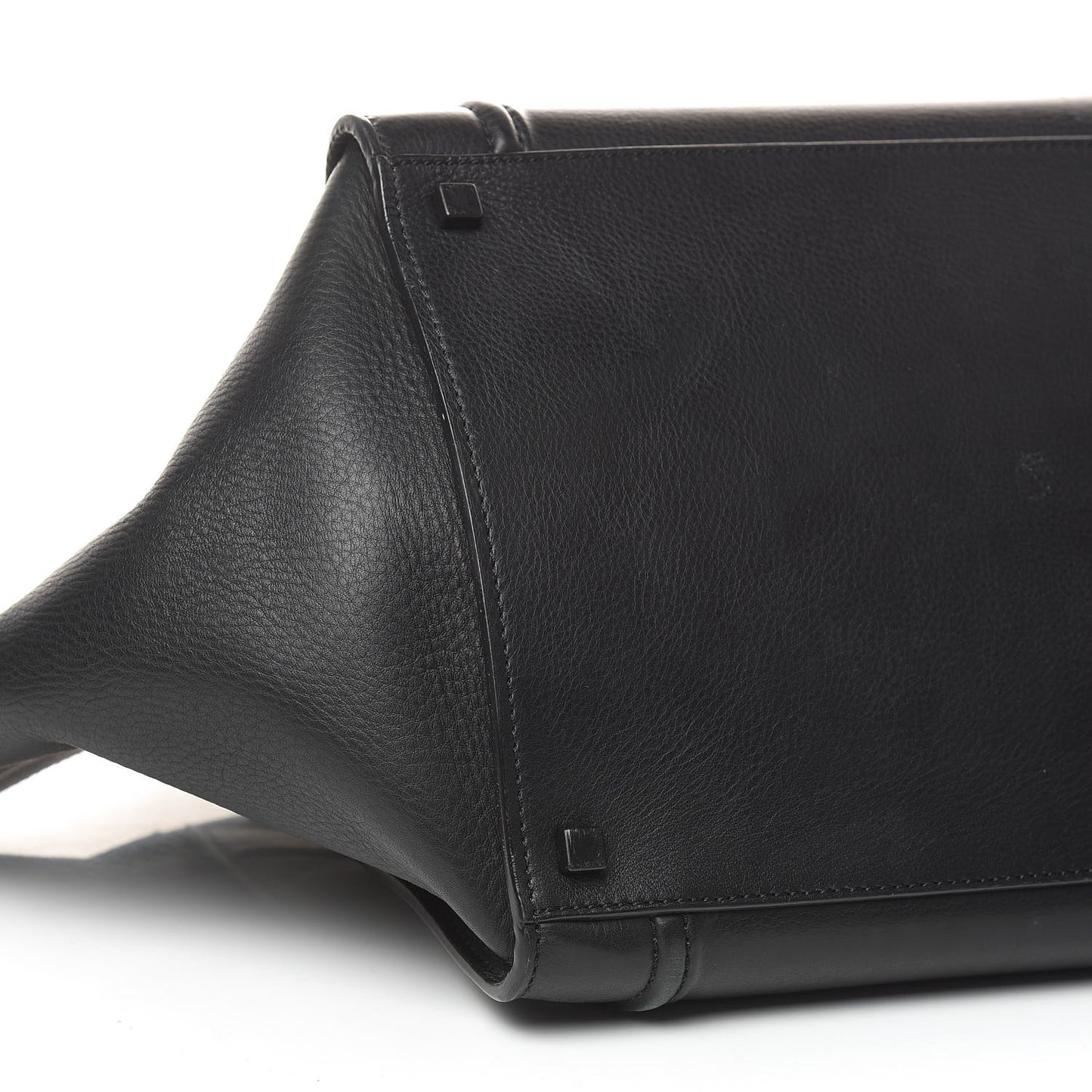 Supple Calfskin Medium Phantom Luggage Black