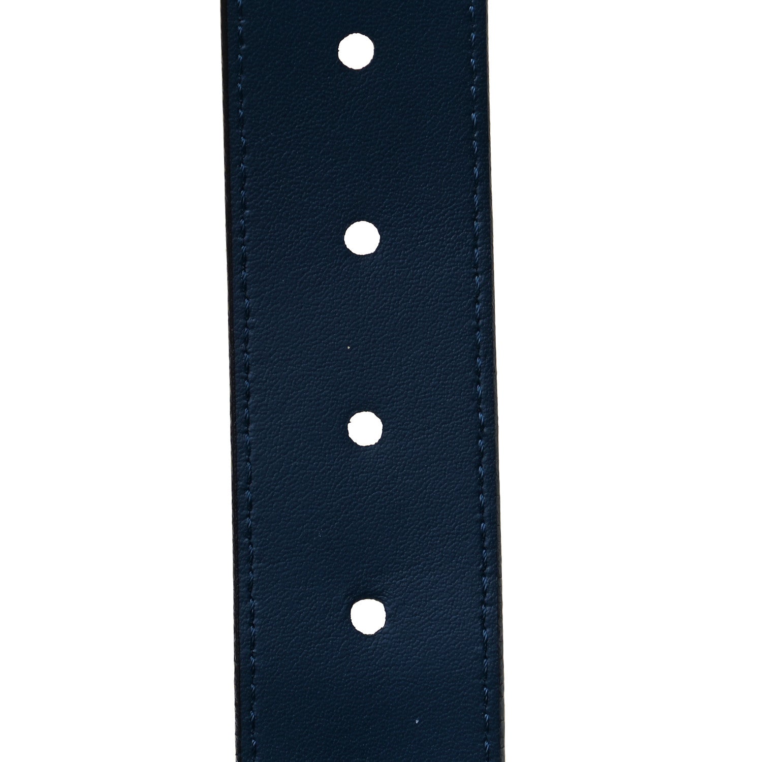 Louis Vuitton Taurillon 35mm Pont Neuf Belt 100 40 Blue 5 of 5