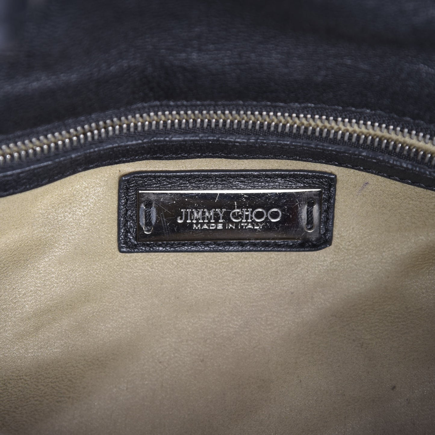 Lambskin Small Biker Hobo Black