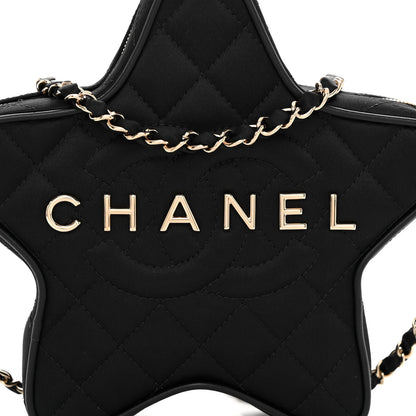 Chanel Satin Walk Of Fame Bag Black 8 of 10