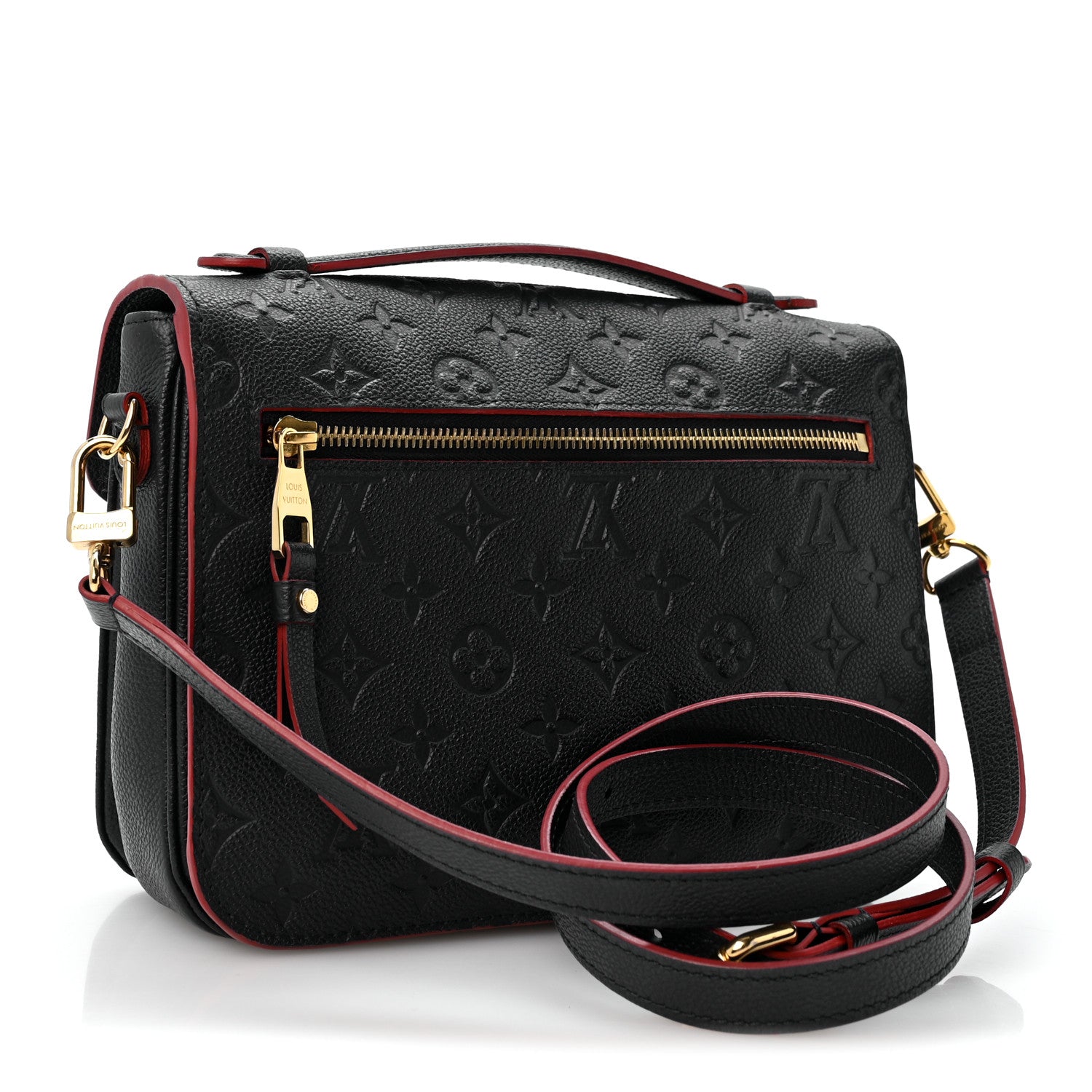 Louis Vuitton Empreinte Pochette Metis Marine Rouge 3 of 14